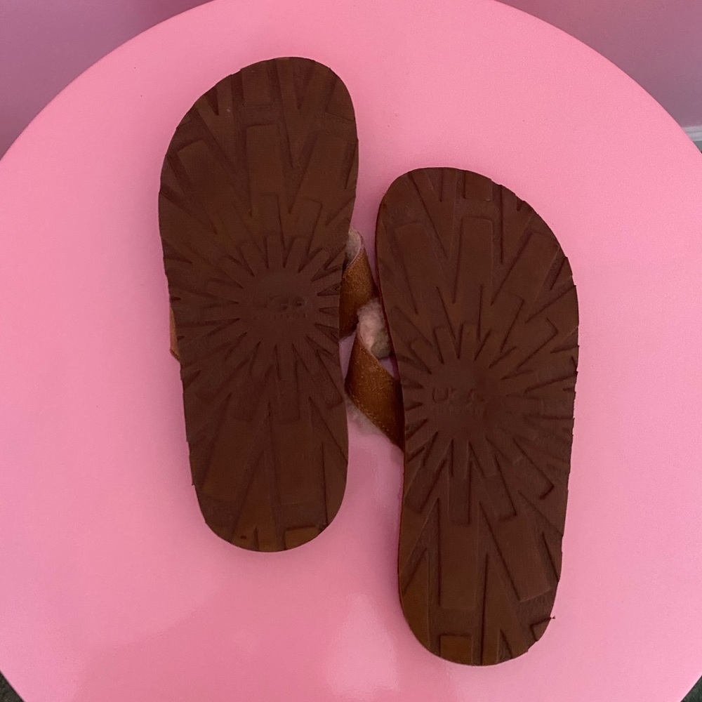 UGG Flip Flops in Camel - Picture 4 of 4